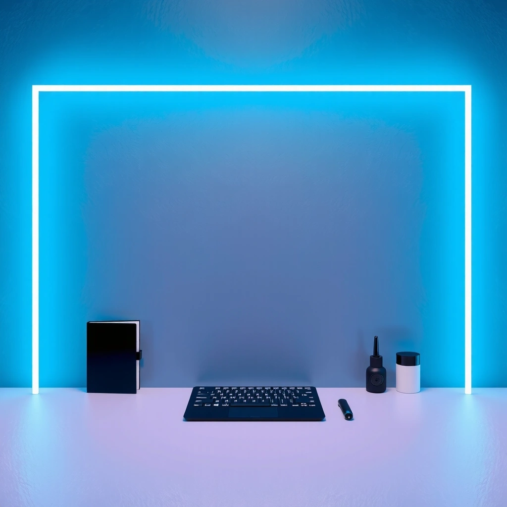 Abstract neon background